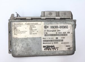 Knorr-bremse lf vezérlőegység 24v scania 0 504 004 109