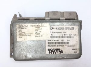Knorr-bremse scania katrineholm vezérlőegység 24v, nr. 0504004109