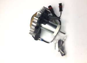 Légmelegítő ventilátor motorral és csatlakozó kábellel