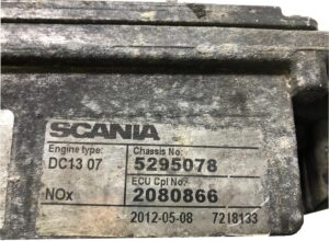 Motorvezérlő egység scania dc13 07 teherautóhoz, alvázszám: 5295078, ecu cikkszám: 2080866