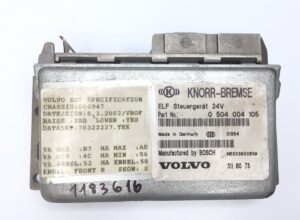 Vezérlőegység elf steuergerät 24v volvo 0504004105
