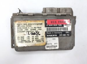 Ecs vezérlőegység fram volvo 3118073 németországban gyártva