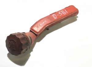 Olajfeltöltő cső daf 0391791-13, kód 15. 8038 d. 581