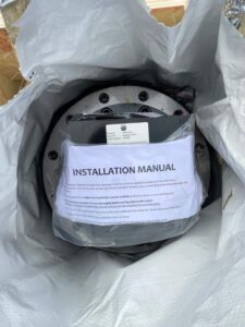 Végáttétel yanmar vio75-11 minikotróhoz