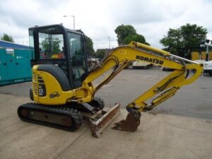 Minikotró komatsu pc27mr-2