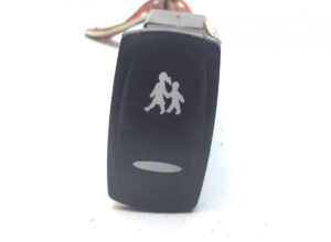 Volvo gyerek szimbólumos kapcsoló 70369700/70369737