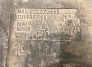 Üzemanyagtartály man teherautóhoz 81. 12201. 5568 100 ltr