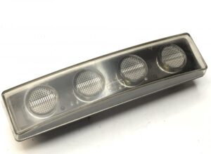 Bal oldali napellenző irányjelző scania – 4 led, átlátszó