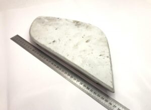 Műanyag bal oldali rácsfedél mercedes a9448840422, 9448840422, fehér, 38 cm
