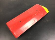 Bal oldali kabin légterelő DAF – Piros/Narancs