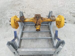 Sárga zettelmeyer zl 500 géptengely, fém tartón