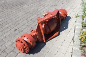Teljes tengely hanomag 22d homlokrakodóhoz