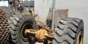 Teljes tengely volvo bm 4600 homlokrakodóhoz