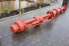 Első-hátsó tengely Fiat Hitachi W190