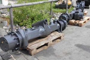 Első-hátsó tengely new holland we 150c kotrógéphez