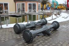 Első-hátsó tengely Liebherr 574 homlokrakodóhoz