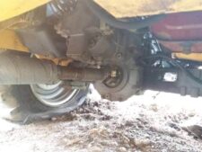 Első tengely Volvo L45B homlokrakodóhoz – Használt
