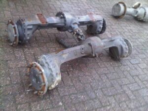 Első és hátsó tengely volvo l30-hoz
