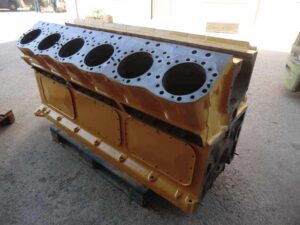 Caterpillar d398 motorblokk, 12 hengeres v-formában