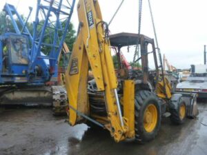 Jcb 3cx buldózer-rakodó bontásra