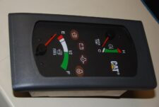 Monitor kotrógép Caterpillar 305/306 – Üzemanyag- és vízhőmérséklet-jelző