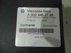 Számítógép mercedes-benz actros mp4 a 000 446 27 46 elektronikus psm sftp 24v