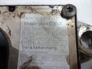 Motorvezérlő egység mercedes atego a0404462440 – daimlerchrysler pld vezérlőmodul