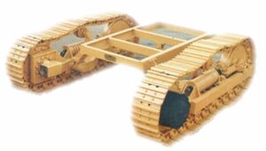 Futópálya láncokhoz caterpillar kotrógéphez