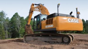 Kotrógép case cx350d