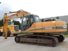 Case CX240 kotrógép bontása