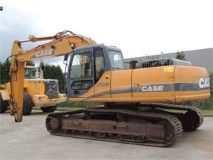 Case cx240 kotrógép bontása