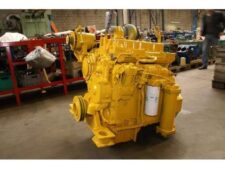Caterpillar 3304 DIT sárga motor, felújított