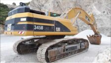 Caterpillar 345B LME kotrógép bontás