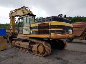 Excavator caterpillar cat 345b l mn bontott munkagép alkatrész