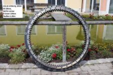 Forgókorona JCB JS 175W 2010, 92 fog, 36/31 lyuk, belső Ø 109 cm, külső Ø 1,93 m