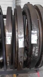 Forgókoronák készlet pc160lc7, pc180lc3, pc180lc5 kotrógépekhez