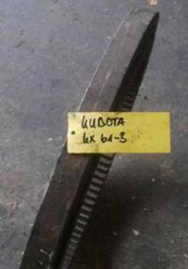 Forgókorona minikotró kubota kx 61-3