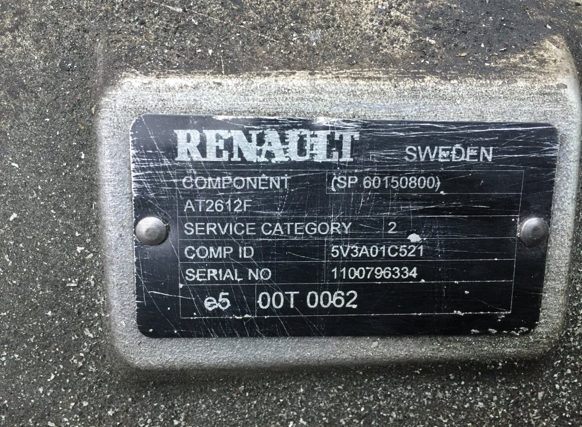 Renault T AT2612F (2018) sebességváltó – használt