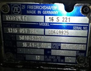 Renault zf 16s 221 sebességváltó – modell 1316 051 784