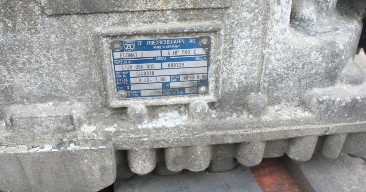 Scania ZF Ecomat 2 4HP592C 2001 sebességváltó doboz