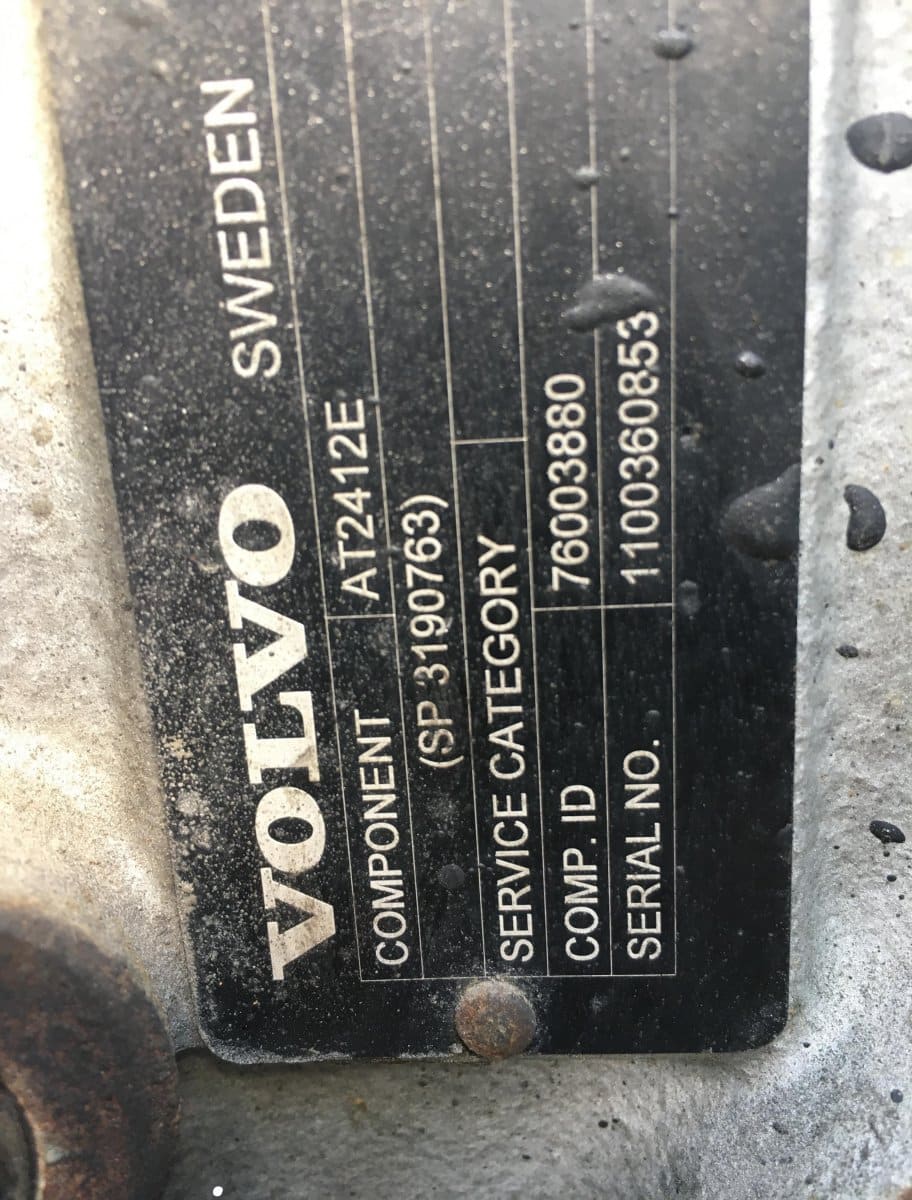 Volvo AT2412E 3190763 sebességváltó – felújított