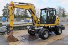 Terex TW 85 gumikerekes kotrógép eladó – bontott alkatrészek