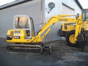 Komatsu pc40-r minikotró alkatrészek