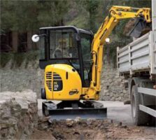 Komatsu PC20 minikotró alkatrészek – Elérhetők eladásra