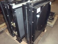 Case CX210 kotrógép hűtőradiátor eladó