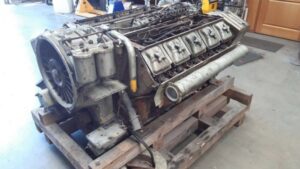 Deutz f10l714 motor, hosszabbított kivitel