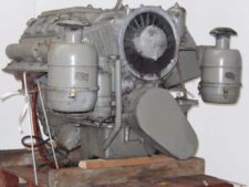 Deutz F6L714 motor – 6 hengeres soros dízelmotor