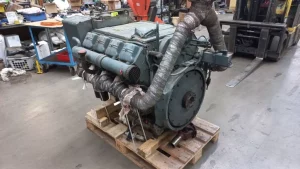 Motor deutz f8l413f használt, ellenőrzött, 174 kw, 2500 rpm