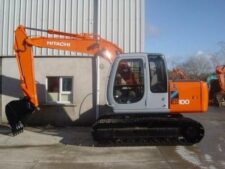 Eladó Hitachi EX100 buldó-exkavátor bontásra