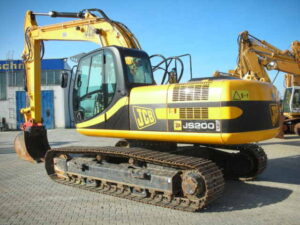 Jcb js200 kotrógép bontásra